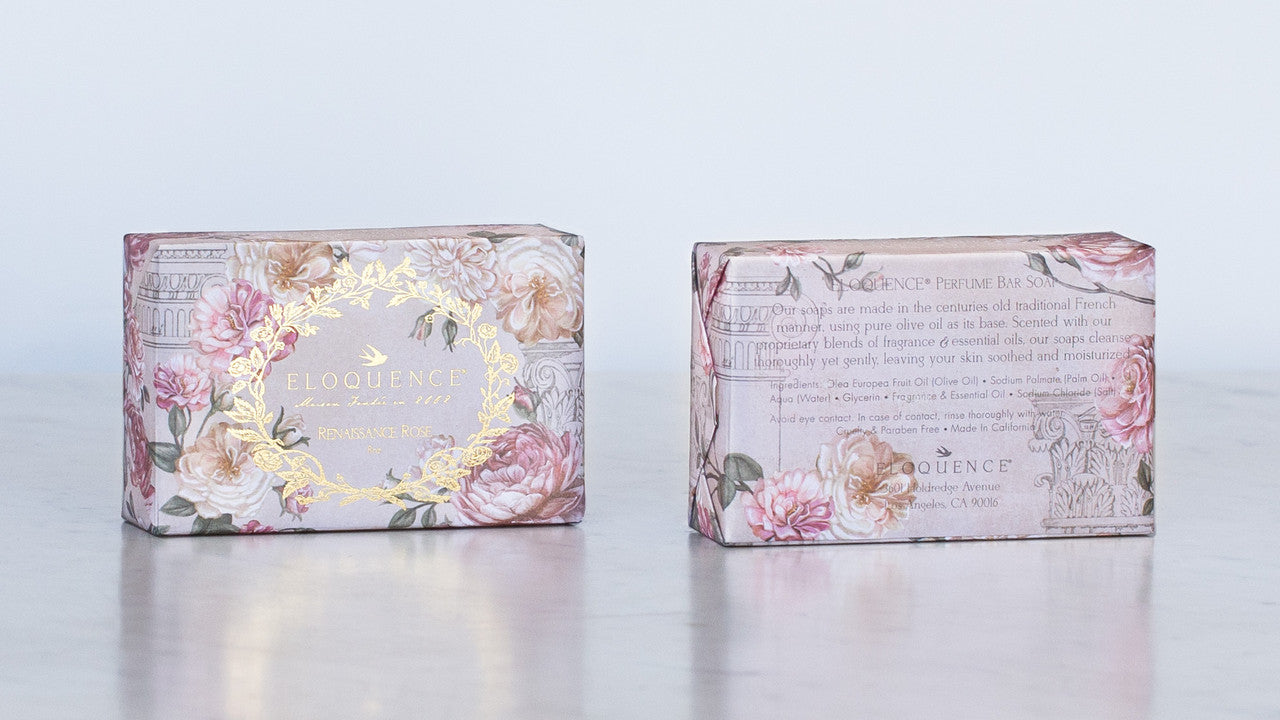 Perfume Bar Soap in Renaissance Rose
