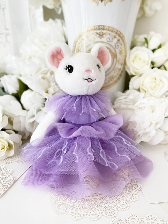 Claris the Chicest Mouse in Paris, 12" Lilac