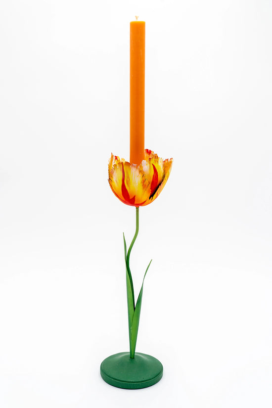 Tulip Candleholders 12"