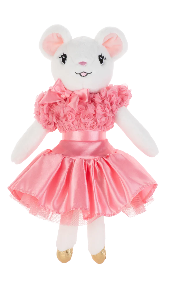 Claris the Chicest Mouse in Paris, 12" Blush Plush