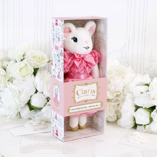 Claris the Chicest Mouse in Paris, 12" Blush Plush