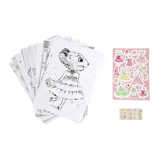 Claris the Chicest Mouse in Paris Coloring Set