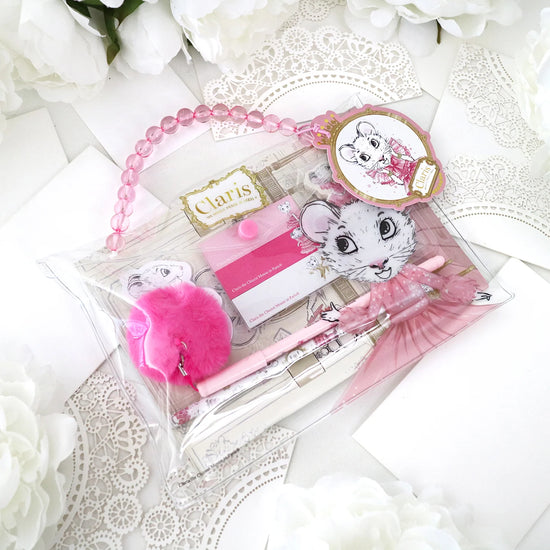 Claris the Chicest Mouse in Paris Stationary Set