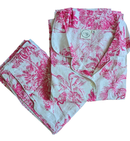 Jasmin Pyjama Set, Pink