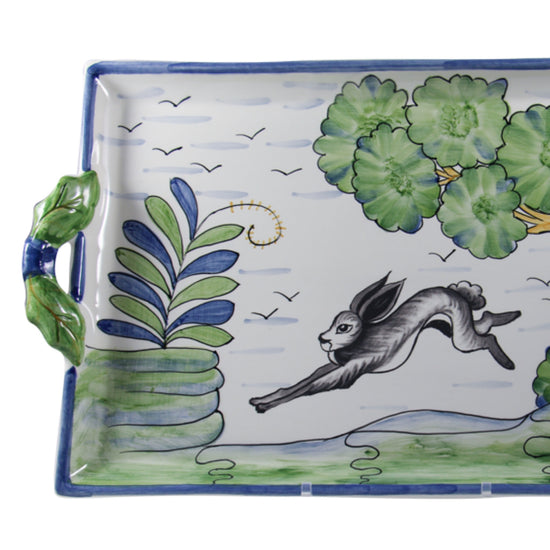Le Lapin 2 Handled Tray